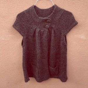 🐳Petite Sophisticate babydoll style wrap/ vest🐳